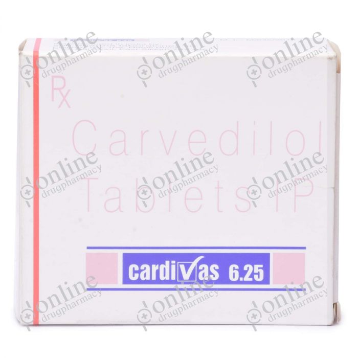 Cardivas 6.25 mg Coreg Carvedilol It's Dosage Precaution