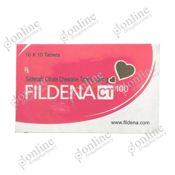 Fildena 100 mg chewable