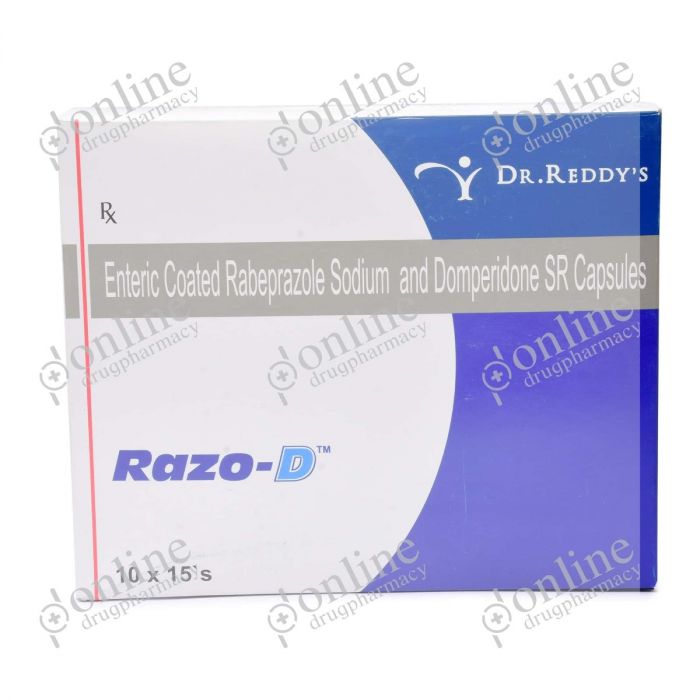 Razo D AcipHex Domperidone, Rabeprazole It's Side Effects Dosage