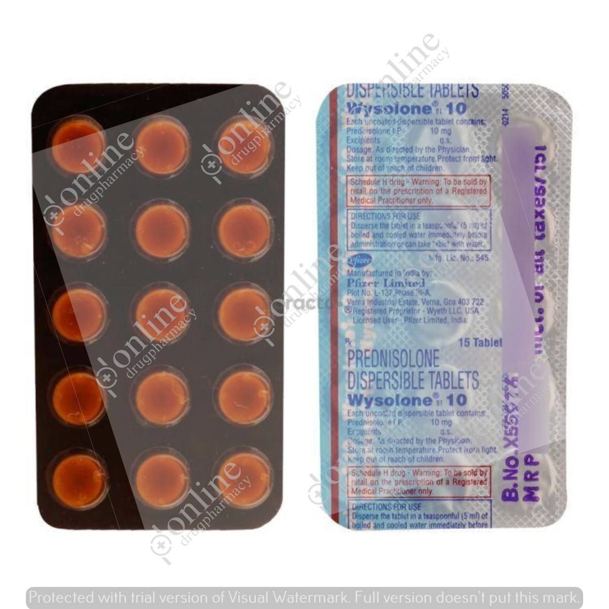 Wysolone 10 Mg Ocu Pred Prednisolone It S Uses Side Effects